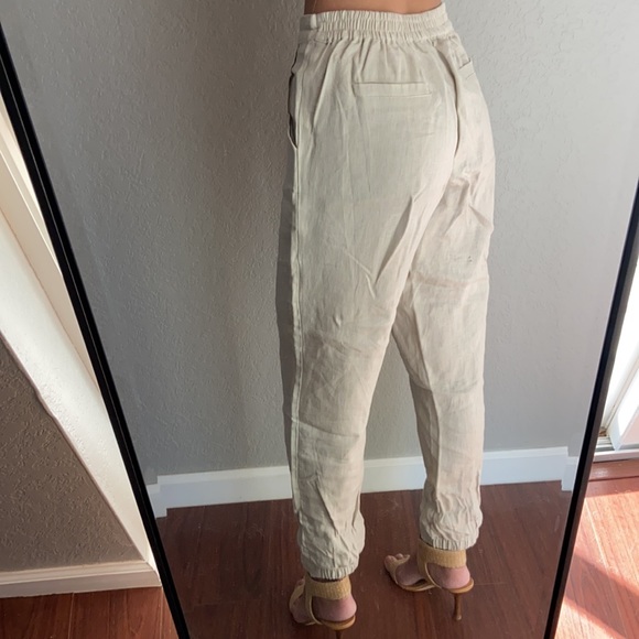 Linen Joggers - Picture 2 of 3